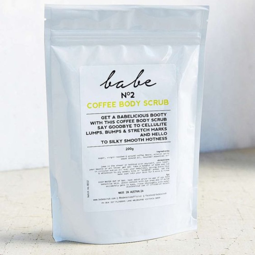 **NEW BABE COFFEE BODY SCRUB NO 2**